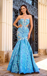 Portia and Scarlett PS24089 Blue