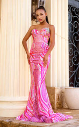 Portia and Scarlett PS24343 Pink Multi