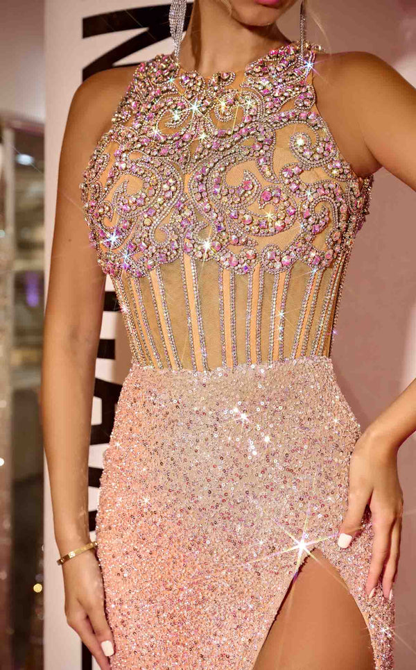 Portia and Scarlett PS24879C Silver-Nude