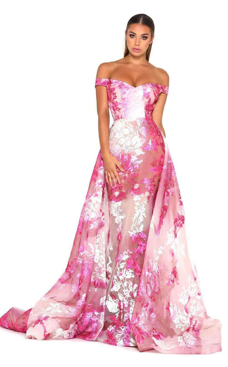 Portia and Scarlett Caroline Gown Print