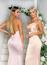 Portia and Scarlett Dana Gown Champagne/Pink