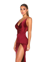 Portia and Scarlett Hugo Gown Deep-Red