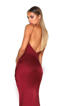 Portia and Scarlett Hugo Gown Deep-Red