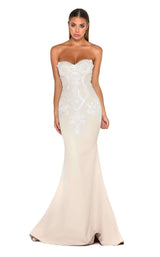 Portia and Scarlett Jasmine Gown Cream-Ivory