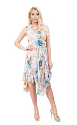 Posh Couture 1960 Grey Multi