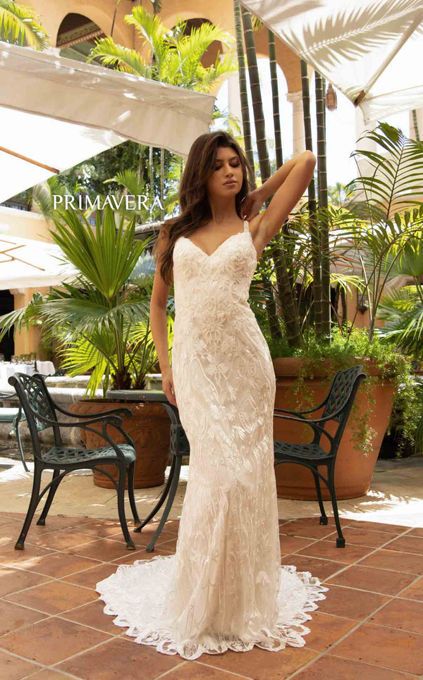 Primavera Couture 11132 Bridal Dress Ivory