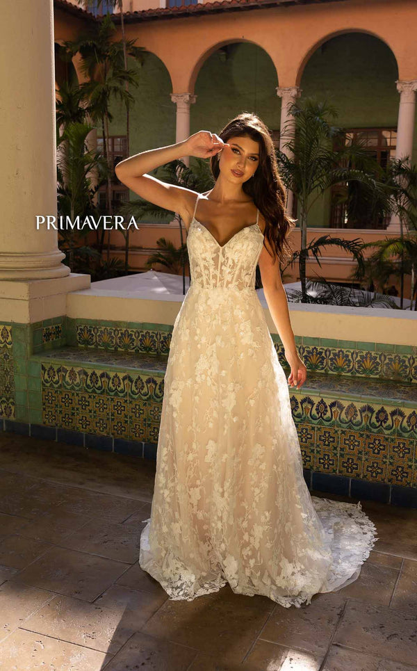 Primavera Couture 11135 Bridal Dress Ivory