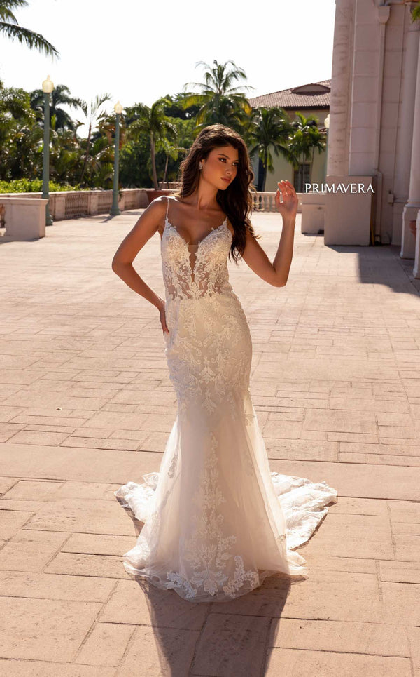 Primavera Couture 11137 Bridal Dress Ivory