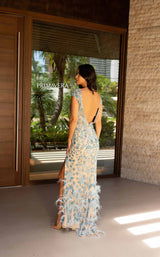 Primavera Couture 12107 Nude/Powder Blue