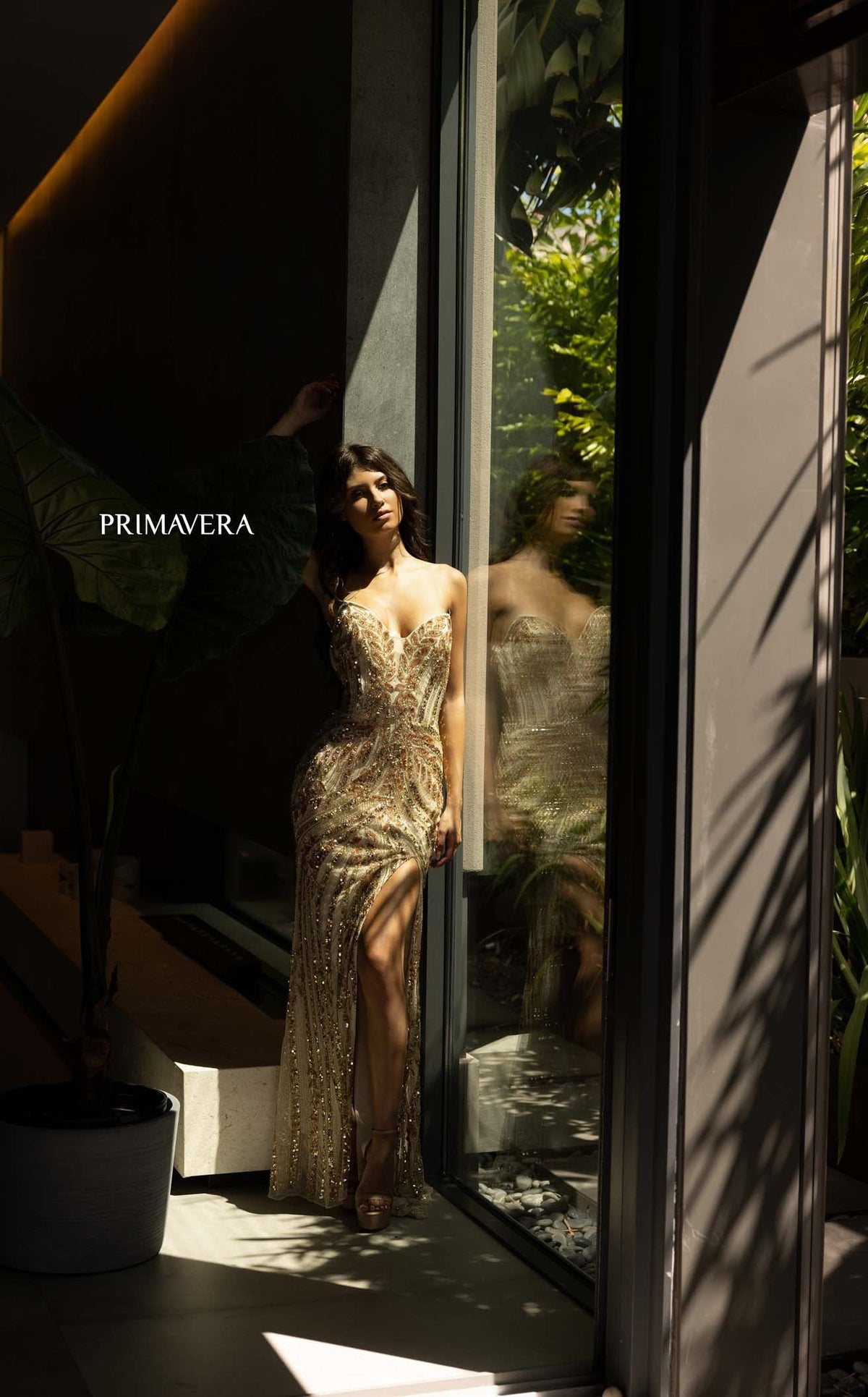 Primavera 4❗️30 GOLDEN ROCKSTEADY‼️ Primavera Couture Dresses and Gowns - 4107 | Golden Asp