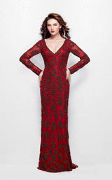 Primavera Couture 1971 Burgundy