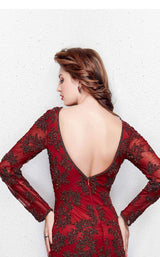 Primavera Couture 1971 Burgundy
