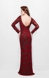 Primavera Couture 1971 Burgundy