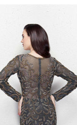 Primavera Couture 1977 Charcoal-Gold