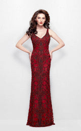 Primavera Couture 1978 Burgundy