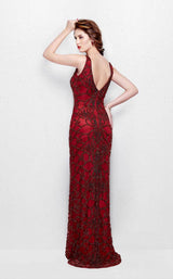 Primavera Couture 1978 Burgundy