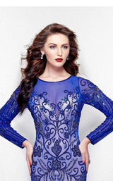 Primavera Couture 1989 Cobalt