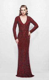 Primavera Couture 1995 Burgundy