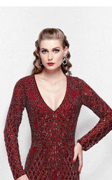 Primavera Couture 1995 Burgundy
