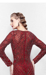 Primavera Couture 1995 Burgundy