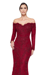 Rina Di Montella RD2605 Burgundy