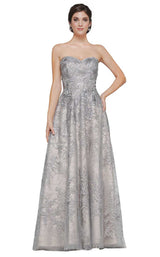 Rina Di Montella RD2618 Silver/Nude