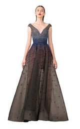 Saiid Kobeisy RE3571 Multi-Colored-Blue