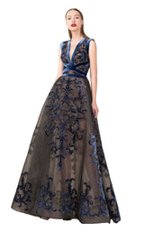 Saiid Kobeisy RE3573 Black/Sky Blue