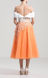 Saiid Kobeisy RTWSS2029 White-Orange