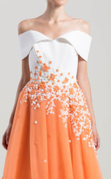 Saiid Kobeisy RTWSS2029 White-Orange