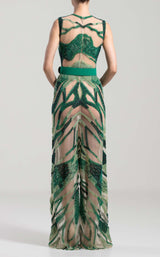 Saiid Kobeisy RTWSS2032 Emerald Nude