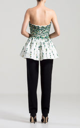 Saiid Kobeisy RTWSS2038 White-Black-Emerald