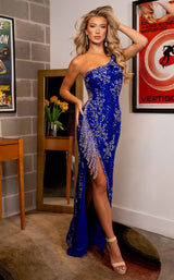 Rachel Allan 70584 Royal/Silver