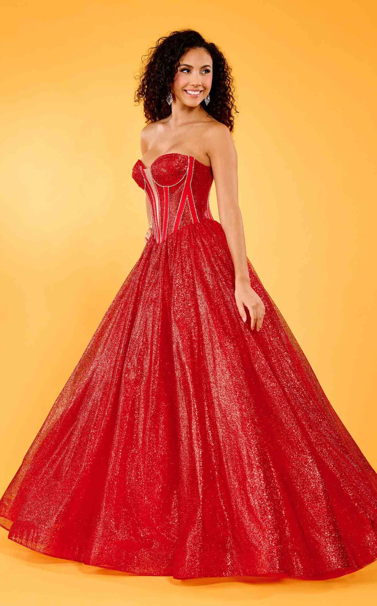 Rachel Allan 70630 Prom Dress - Black