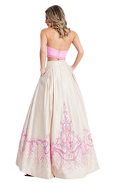 Rachel Allan 7519 Pink/Nude