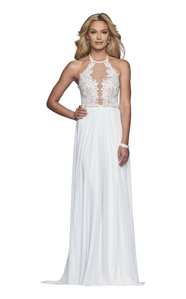 Faviana S10203 Ivory
