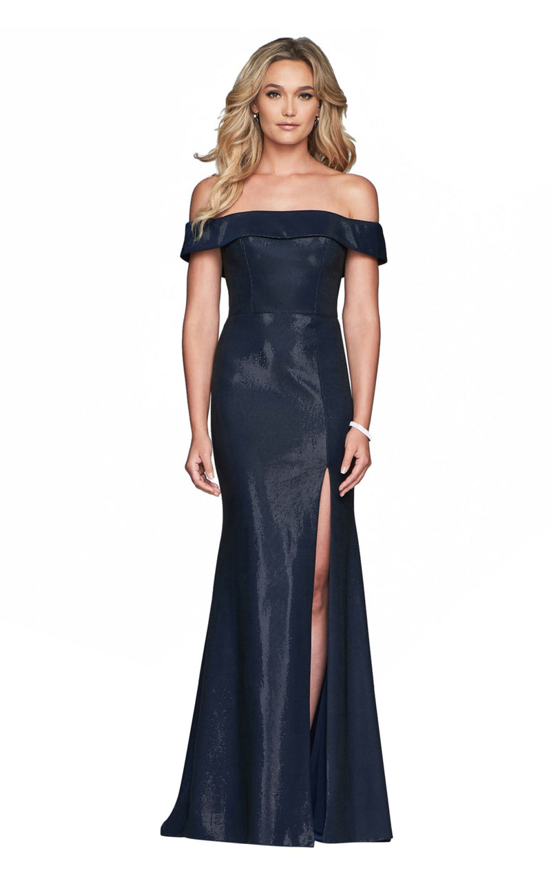 Faviana S10216 Dark Navy