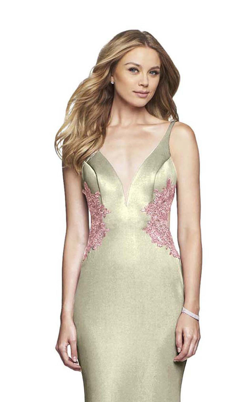 Faviana S10226 Ivory/Rose Gold