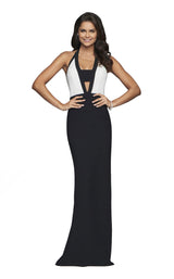 Faviana S10236 Black/Ivory