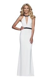 Faviana S10237 Ivory/Black