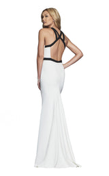 Faviana S10237 Ivory/Black