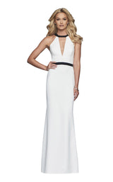 Faviana S10237 Ivory/Black
