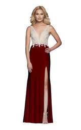 Faviana S10246 Bordeaux