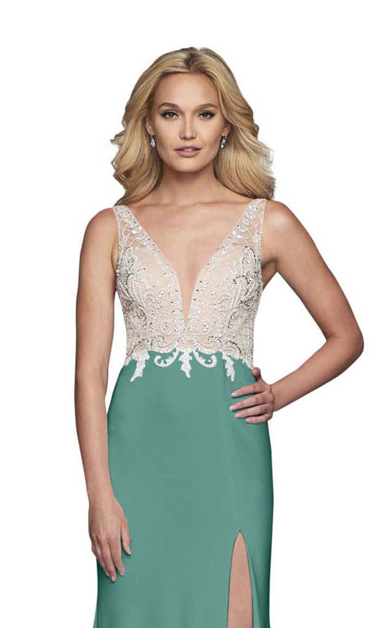 Faviana S10246 Evergreen