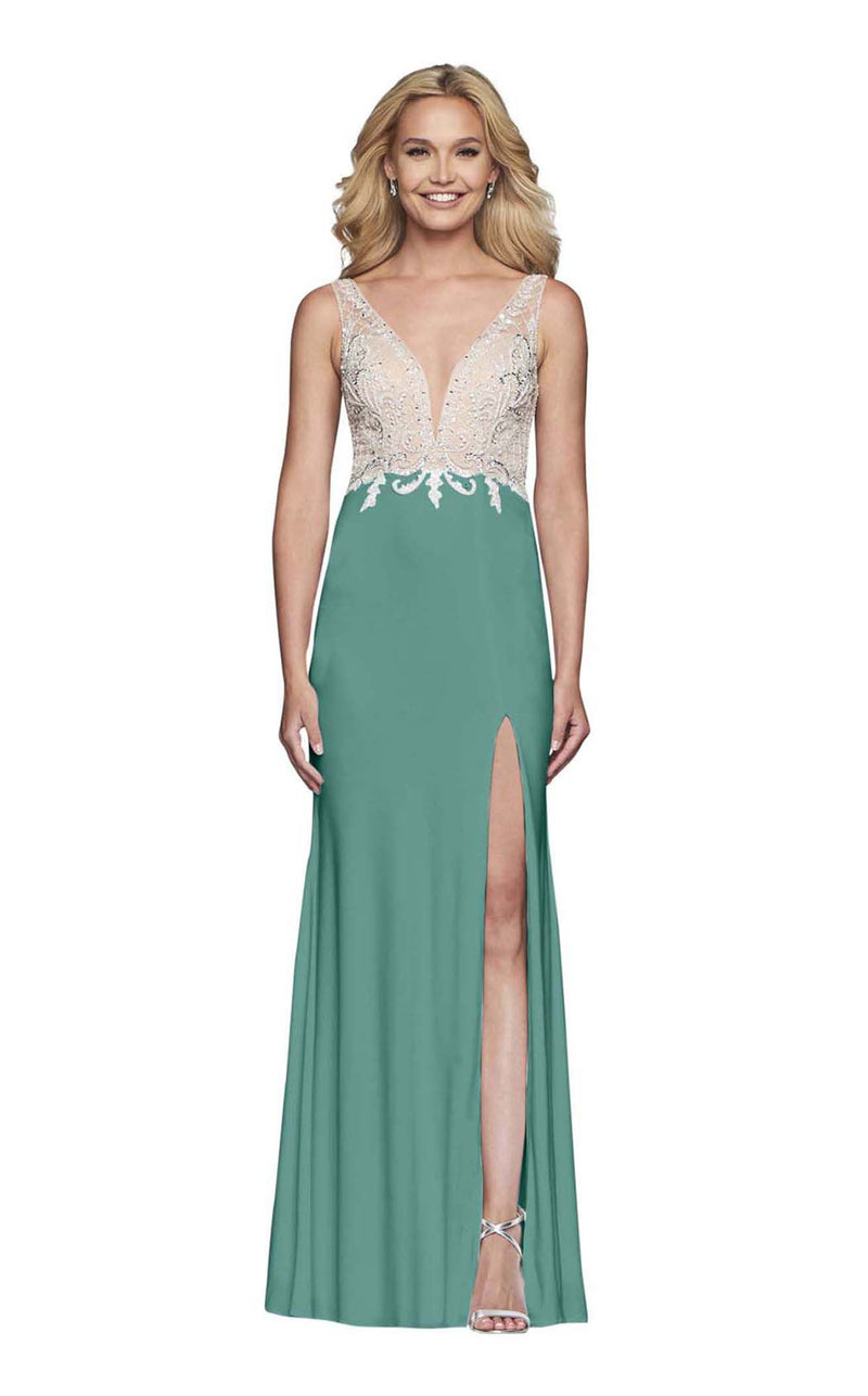 Faviana S10246 Evergreen