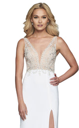 Faviana S10246 Ivory