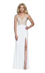 Faviana S10246 Ivory