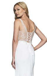 Faviana S10246 Ivory