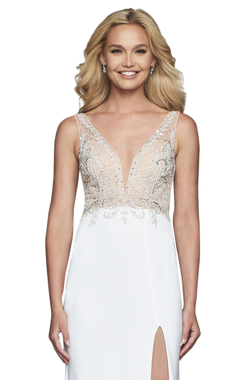 Faviana S10246 Ivory