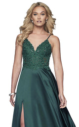 Faviana S10253 Hunter Green